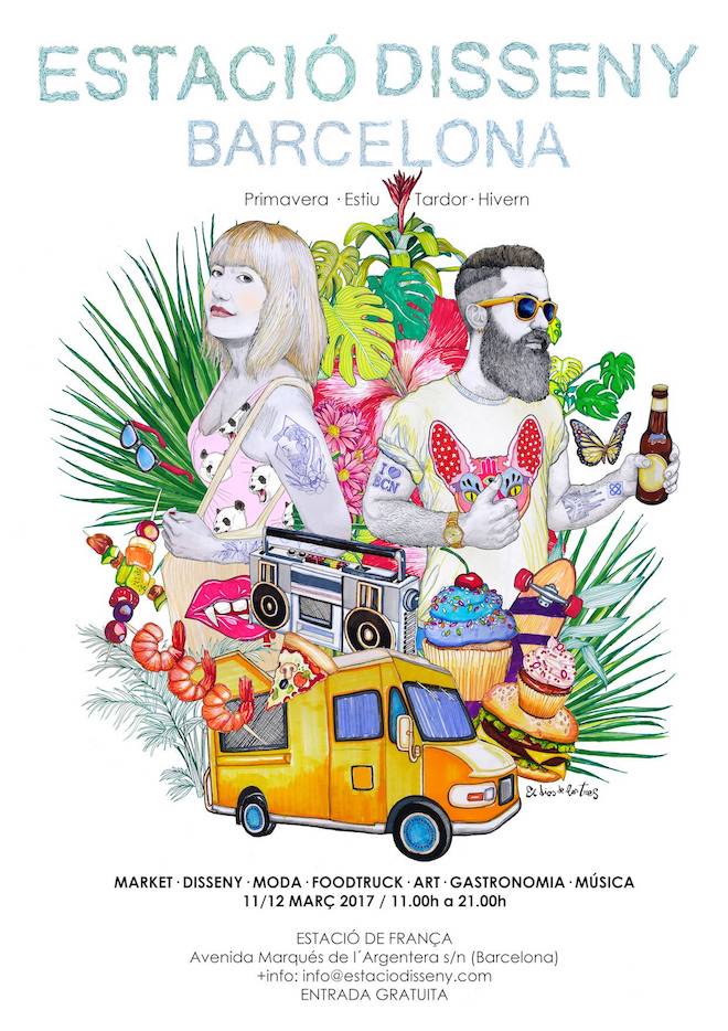 estacio disseny mercadillos en barcelona