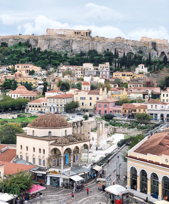 Plaza Monastiraki viaje a atenas