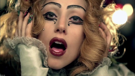 Lady_Gaga-Judas-outfit makeup