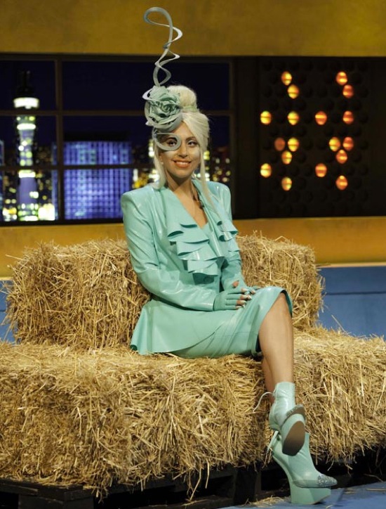 Lady Gaga in Atsuko Kudo for ‘The Jonathan Ross Show’ 
