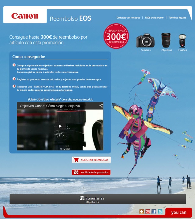 Canon Reembolso EOS
