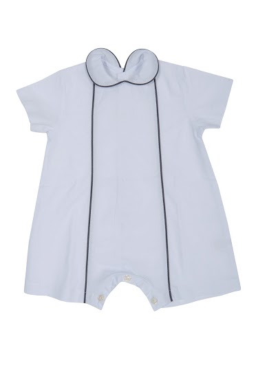 Pijama Bebé Batista blanco 28€