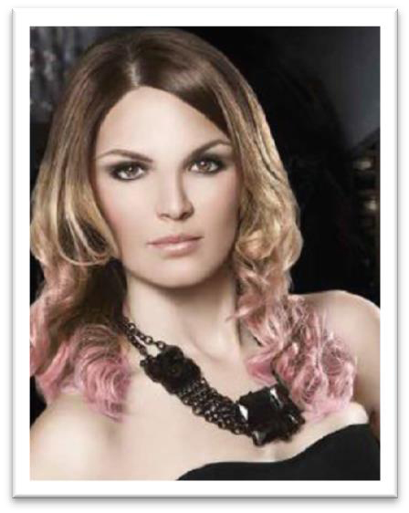 Ombré lights Chromatics rosa