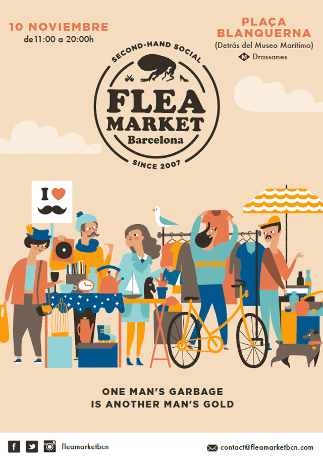 flea market barcelona noviembre 2013