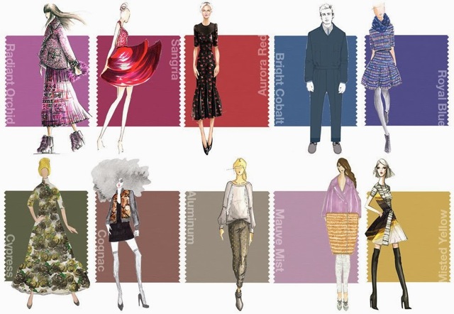 Color trend-Pantone-Fall-Winter-2014