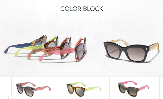 color-block-gafas fendi s/s 2014