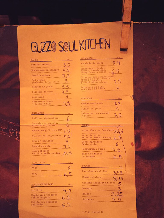 guzzo-soul-kitchen-carta