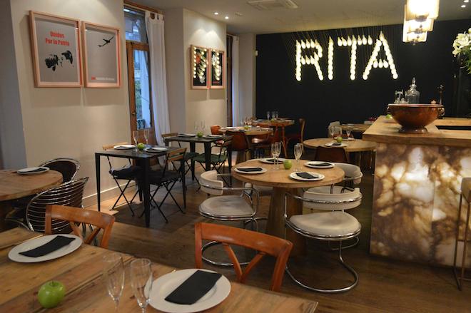 rita & champagne bistro madrid
