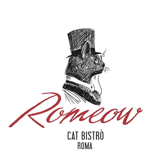 Romeow Cat Bistrot logo