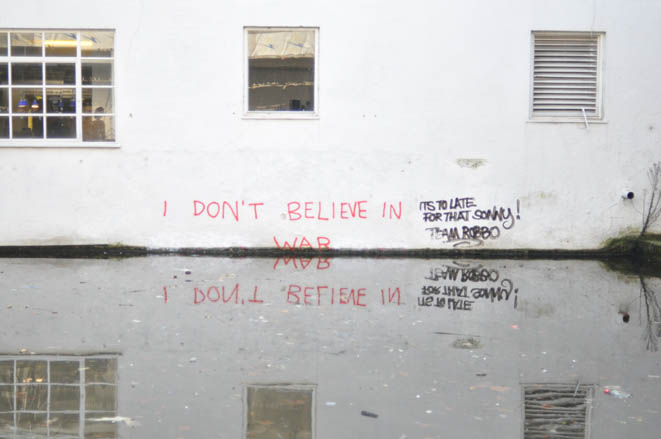banksy vs Rothko graffiti camden london