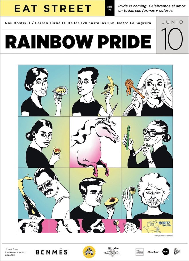Rainbow-Pride-eat street food market