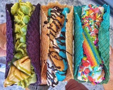 foodie trend 2018 tacos de helado