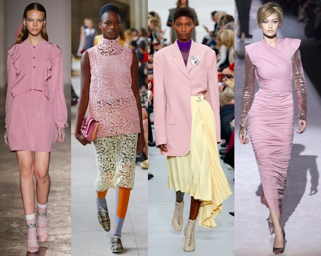 tendencias de moda pv18 pink lavanda