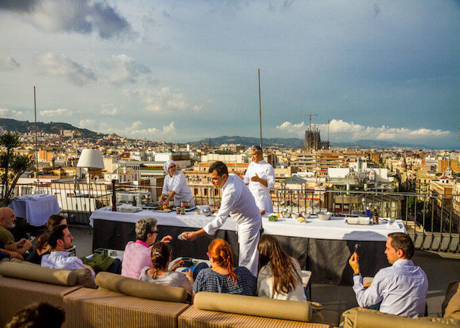 semana de las terrazas barcelona mjestic hotel