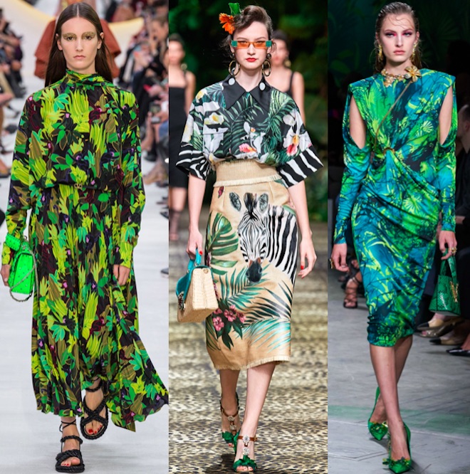 moda estampado tropical pv 2020