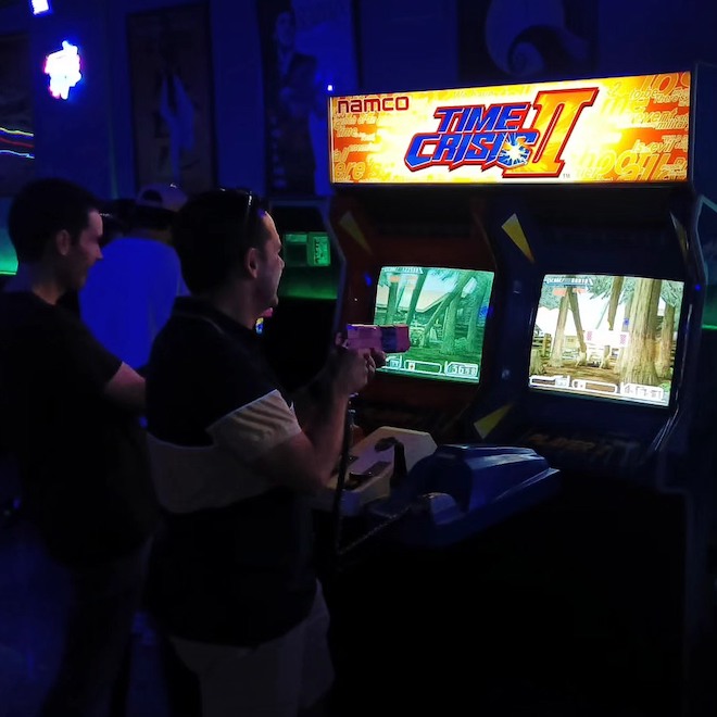 Next Level Bar arcade barcelona