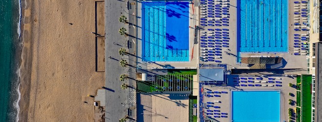 club natacion barcelona piscina municipal descubierto