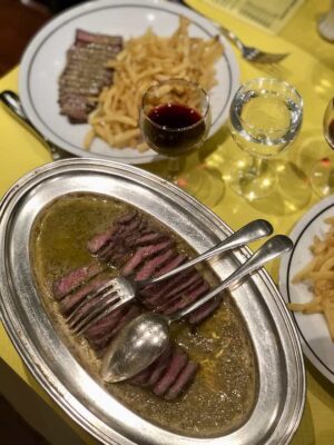 menu unico l Entrecote Barcelona