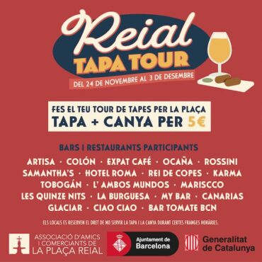 reial tapa tour Barcelona