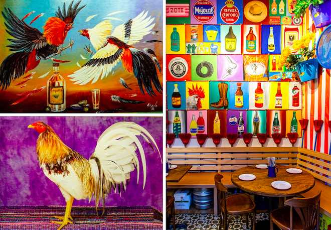 decoracion restaurante cresta colorada