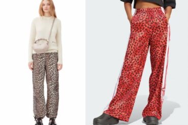 pantalones leopardo tendencia moda