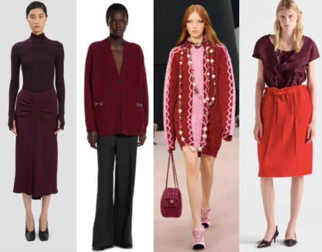 COLOR VINO tendencia 2025
