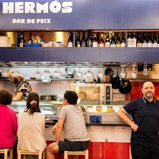 hermos bar de peix mercados gastronomicos barcelona