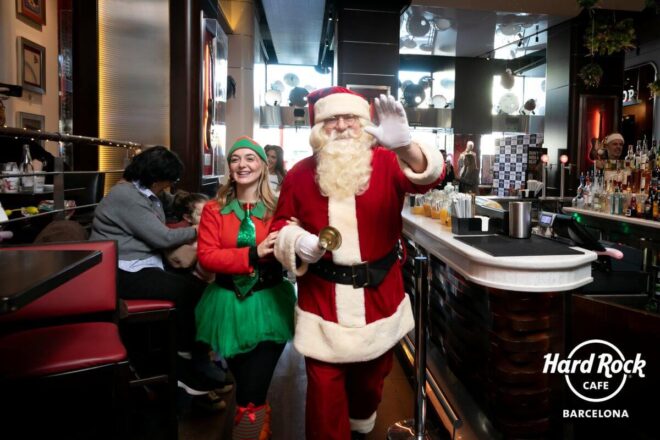 desayuno con papa noel barcelona