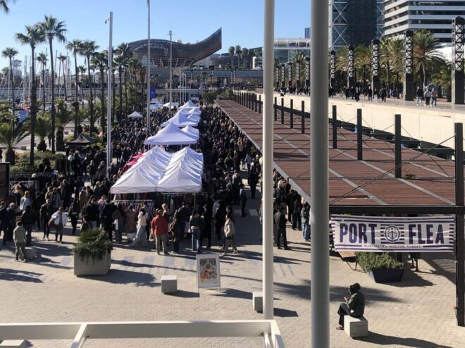port flea barcelona