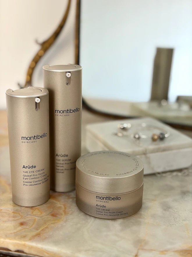 arude montibello cosmeticos rutina 