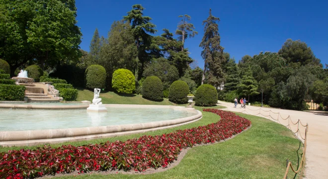 Jardins del Palau de Pedralbes barcelona
