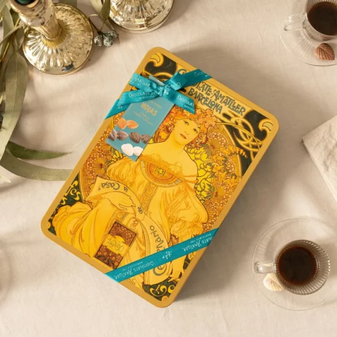 mucha chocolate ametller regalo